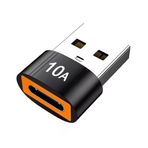 Monte Lua Erkek USB 3.0 TO Dişi Type-C OTG, Ara Aparat, 10 Amper, Data - Şarj Kablosu, Çevirici Dönüştürücü,