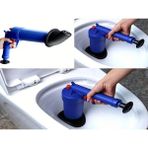 Monte Lua Yüksek Hava Basınçlı Gider Açma Aparatı, Mutfak Lavabo Banyo Tuvalet Klozet Tıkanı