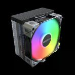 Montech Nx400 Argb - Cpu Soğutucu, Tek Kule, 4 Gelişmiş Isı Borusu, 52 Kanatlı Isı Emici, E28, 120 Mm Fdb Statik Basınçl