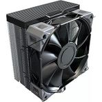 MONTECH NX400 - CPU Hava Soğutucu, Tek Kule, 4 Gelişmiş Isı Borusu, 52 Kanatlı Isı Emici, E28, 120 mm FDB Statik Basınçlı Fan, 28 mm Fan Kalınlığı, Köşe Kapağı Ayak Pedleri, Cilalı Üst Kapak - Siyah