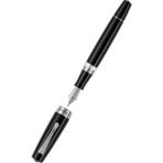 Montegrappa Elmo 02 Plus Mechanical Maestro Night Dolma Kalem - M Uç ISE2R3A_010 - Siyah