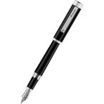 Montegrappa Zero Writing Reborn Dolma Kalem - F Uç ISZEI2IP - Siyah
