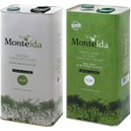 Monteida Sızma Zeytinyağı Soğuk Sıkım 5 lt Teneke + YENİ Erken Hasat Sızma Zeytinyağı Soğuk Sıkım 5 lt Teneke