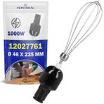Monteral El Mikseri için Redüktörlü Çubuklar Ø 46 x 235 mm 1000 W Orijinal Kod 12027761 Bosch için Balay için Siemens için Neff için Constructa için - 10 yıl garanti