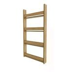 Montessori 4 Raflı Mdf Çocuk Kitaplığı 120X60 Cm Safir Meşe