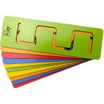 Montessori Ahşap Şekilli Çizim Şablonu
