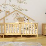 Montessori Boss Alin - Arka Çatılı Montessori Yatak