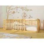 Montessori Boss Mia - Montessori Zemin Yatağı - Ahşap - 70 x 140 cm