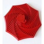 Montessori Eğitici Geometrik Yıldız - Kedifigürlü Akıl ve Zeka Oyuncağı - Motor Becerisi - Kırmızı