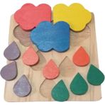 Montessori Gemisi Bulut Renk Karışım Materyali