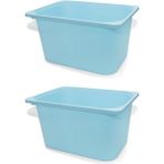 Montessori Ikea Trofast Saklama Kutusu Oyuncak Saklama Kutusu x 2 Adet 42 x 30 x 23 cm - Ahşap