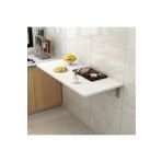 Montessori Modern 90x50 Katlanır Masa Duvara Monte Mutfak Masası Çalışma Masası Balkon Masası