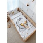 Montessori Nevresim Takımı (100x200) - Pure Baby Serisi - Ayda Uyuyan Ördek