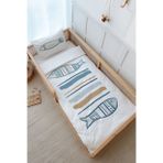 Montessori Nevresim Takımı (100x200) - Pure Baby Serisi - Baby Fish