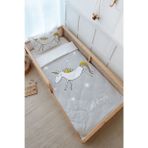 Montessori Nevresim Takımı (100x200) - Pure Baby Serisi - Doodle Unicorn