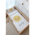 Montessori Nevresim Takımı (100x200) - Pure Baby Serisi - Gülen Güneş
