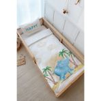 Montessori Nevresim Takımı (100x200) - Pure Baby Serisi - Sevimli Fil