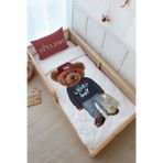 Montessori Nevresim Takımı (100x200) - Pure Baby Serisi - Sportmen Ayıcık