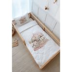 Montessori Nevresim Takımı (100x200) - Royal Series - Pink Carousel