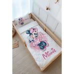 Montessori Nevresim Takımı (100x200) - Şirin Elbiseli Mini Fare
