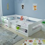 Montessori Suntalam Karyola M6-1 - 90 x 190 cm - Beyaz