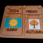 Montessori Toddler Takvim (İngilizce)