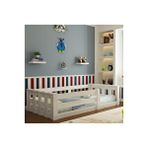 Montessori U4 Beyaz 90x190 cm Yatak Uyumlu Karyola