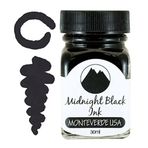 Monteverde G309MB 30 ml Midnight Black Şişe Mürekkep