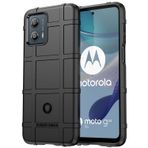 Monwutong Motorola Moto G53 için Slim Fit Telefon Kılıfı, Askeri Sınıf Darbeye Dayanıklı Sağlam Kalkan Kılıf, Moto G53 için Düşme Test Edilmiş ve Kamera Lensi Koruma Kapağı, HD Siyah