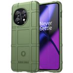 Monwutong OnePlus 11 5G için Slim Fit Telefon Kılıfı, Askeri Sınıf Darbeye Dayanıklı, Düşmeye Karşı Test Edilmiş ve Kamera Lensi Korumalı, OnePlus 11 5G için Sağlam Kalkan Dış Mekan Kılıfı, HD Yeşil