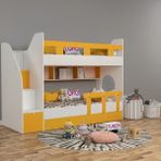Monza Özel Yapım Ranza Mdf - Beyaz - 100 x 100 cm