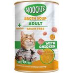 Moochie 135 ml Et Suyu İçerisinde Tavuklu Çorba Yetişkin Kedi Ödülü