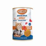 Moochie 135 ml Et Suyu İçerisinde Ton Balıklı Çorba Yetişkin Kedi Ödülü