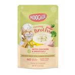 Moochie 40 gr Parça Tavuk Etli ve Brokolili Kedi Çorbası