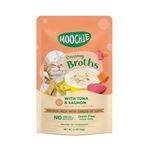 Moochie 40 gr Parça Ton Balıklı ve Somonlu Tahılsız Kedi Çorbası