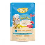 Moochie 40 gr Parça Ton Balıklı ve Yeşil Dudaklı Midyeli Tahılsız Kedi Çorbası