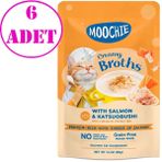 Moochie Salmon Tahılsız 6x40 gr Kedi Çorbası