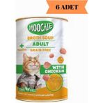 Moochie Tavuklu 135x6 ml Yetişkin Kedi Çorbası