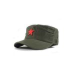 Mood Agenda Fidel Castro Arkadan Ayarlanabilir Haki Yeşil Kızılyıldız Şapka 9810011908825608544