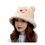 Mood Agenda Kadın Sevimli Ayı Kulak Peluş Bucket Şapka 33548453846