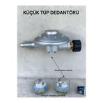 MOOD CLASS 2kg küçük piknik tüp dedantörü kamp karavan ocak ev ocaklarına uyumlu küçük geniş tüp dedantör