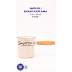 Mood Emaye Ahşap Saplı Cezve (500Ml-6 Kişilik)
