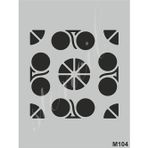 Mood Stencil Boyama Şablonu 15x20 cm. M104