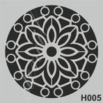 Mood Stencil H005 Stencil Boyama Şablonu 25x25 cm.