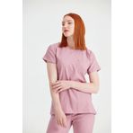 Moodamedikal Gül Kurusu Renk Tek Üst Likra Kumaş Dr Greys Kesim