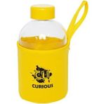 Moods Up Neopren Kılıflı Cam Matara 600 Ml (Curious)