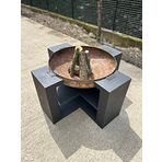 Moody Firepit Bahçe Şöminesi Ateş Çukuru