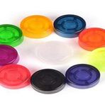 Mooer Candy Footswitch Topper, karışık renkler, 10 adet.
