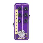 Mooer M019 Micro PreAMP UK Gold PLX Marshall P Tip Pedal