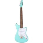 Mooer MLT10CDBL Elektro Gitar (Candy Blue) - Su Yeşili